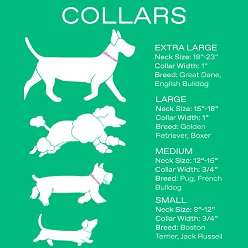 צווארון כלבים של שפרינגר | צווארון נוח וכבד לכלבים | צווארוני כלבים מתכווננים עם אבזם שחרור בטוח | צווארון